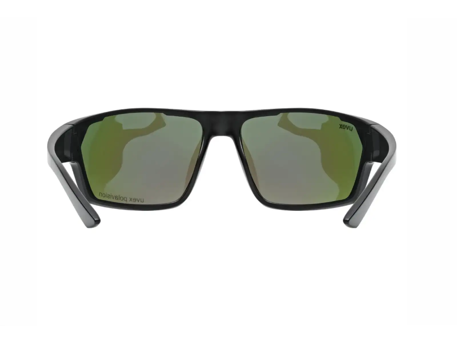Uvex Sportstyle 233 Polavision okuliare Black Matt/Mirror Green
