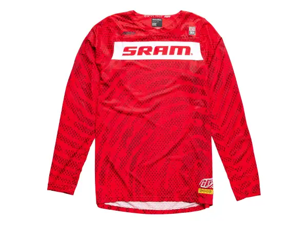 Troy Lee Designs Skyline Air SRAM pánsky dres dlhý rukáv Fiery Red