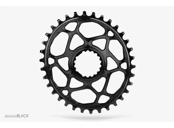 Absolute Black OVAL30 Cannondale prevodník, 30z. oválny