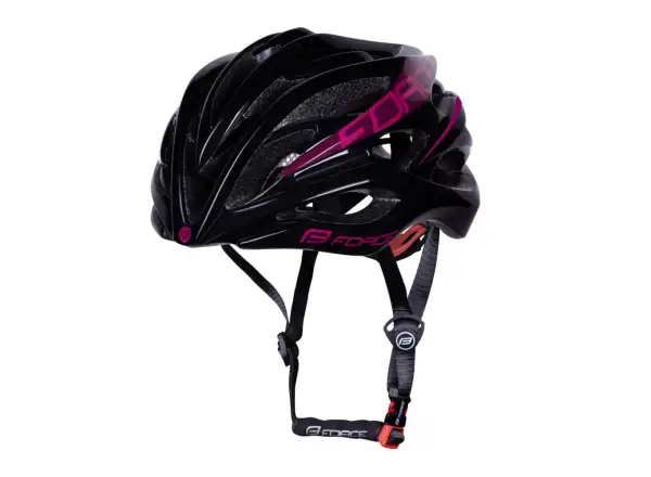 Force Saurus prilba čierna/ružová, vel. M/L (57 - 61 cm)