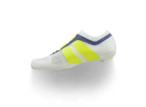 Cestné tretry Fizik Vento Vega Carbon (biela/žltá fluo)