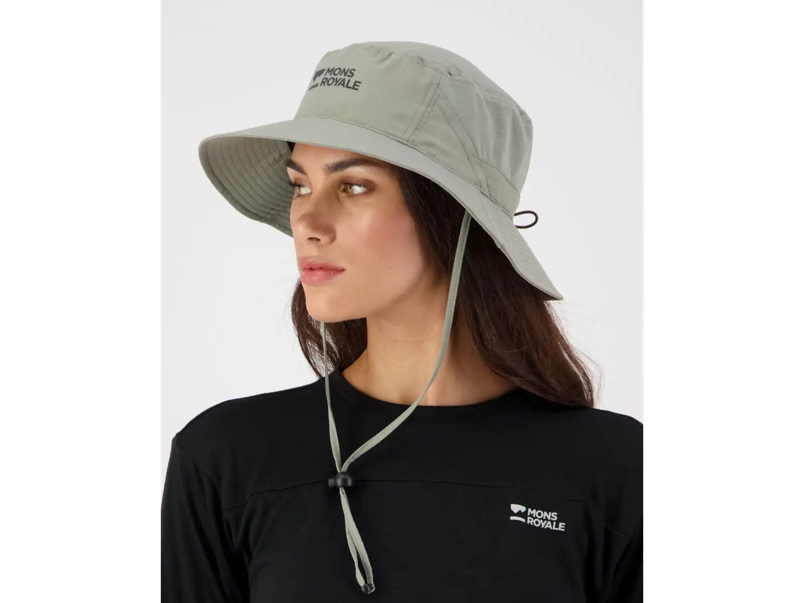 Mons Royale Velocity Bucket Hat turistický klobúk zelený