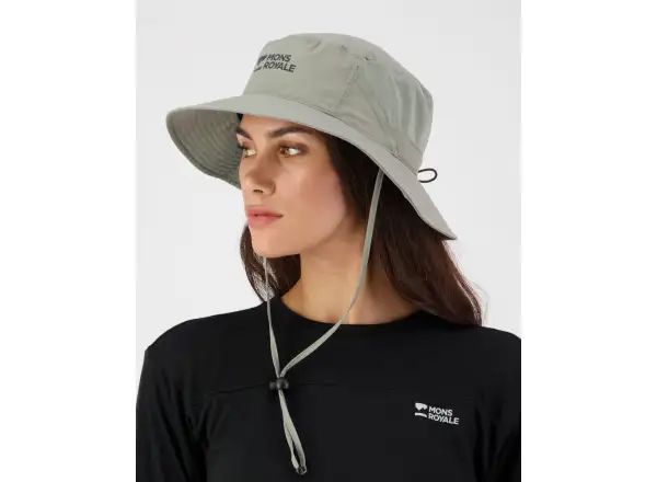 Mons Royale Velocity Bucket Hat turistický klobúk zelený