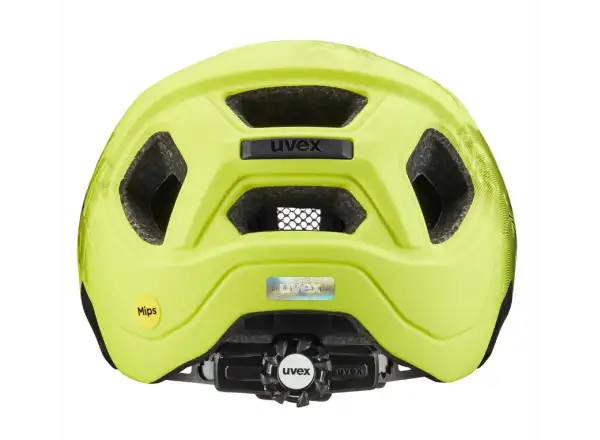 Uvex React Jr. MIPS MTB detská prilba Lime/Black Matt