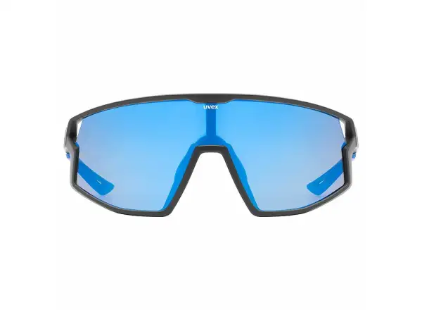 Uvex Skyryse slnečné okuliare Black Matt/Mirror Blue