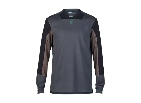 Fox Defend pánsky dres dlhý rukáv Graphite