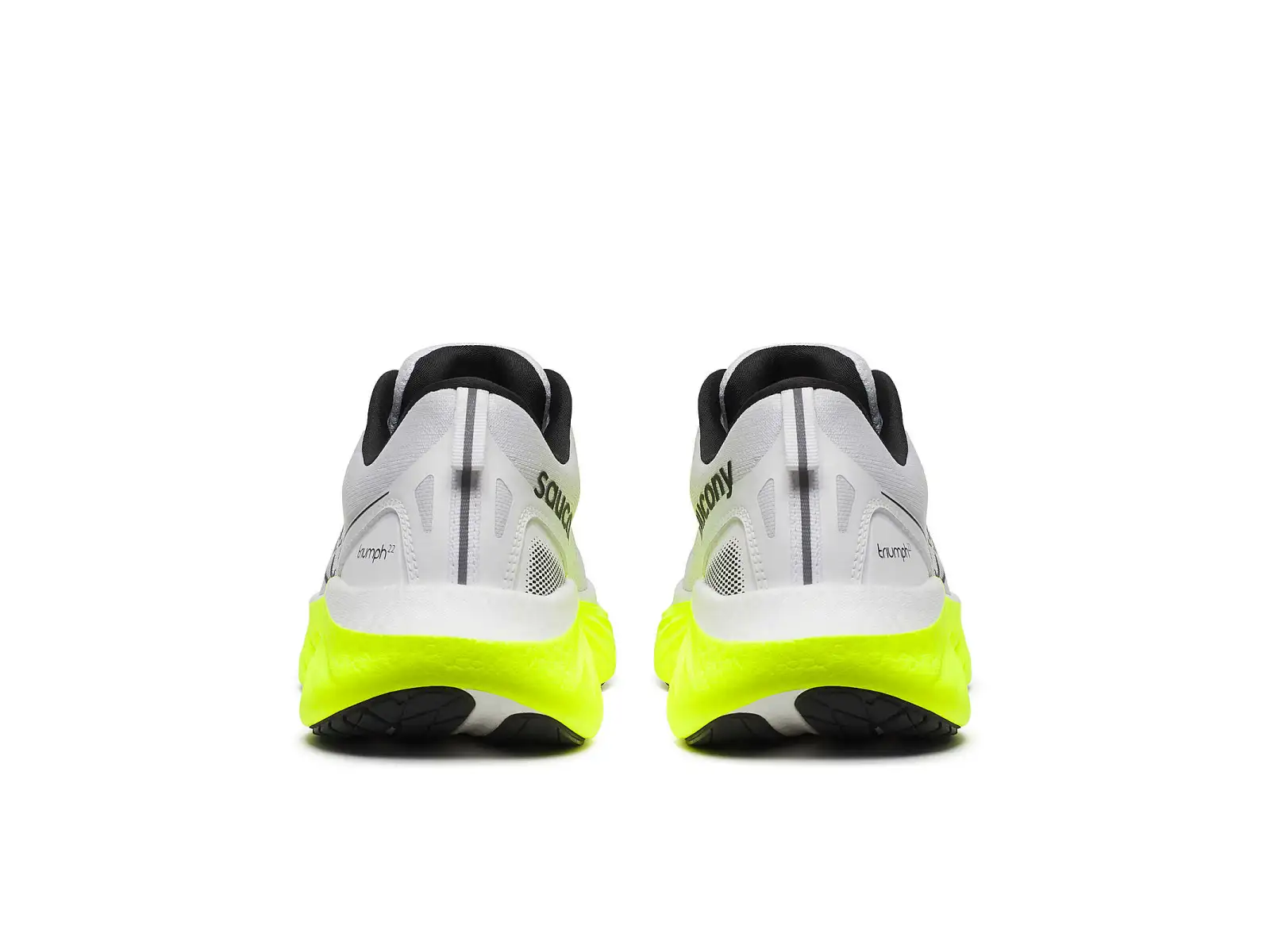 Saucony Triumph 22 pánska bežecká obuv White/Citron