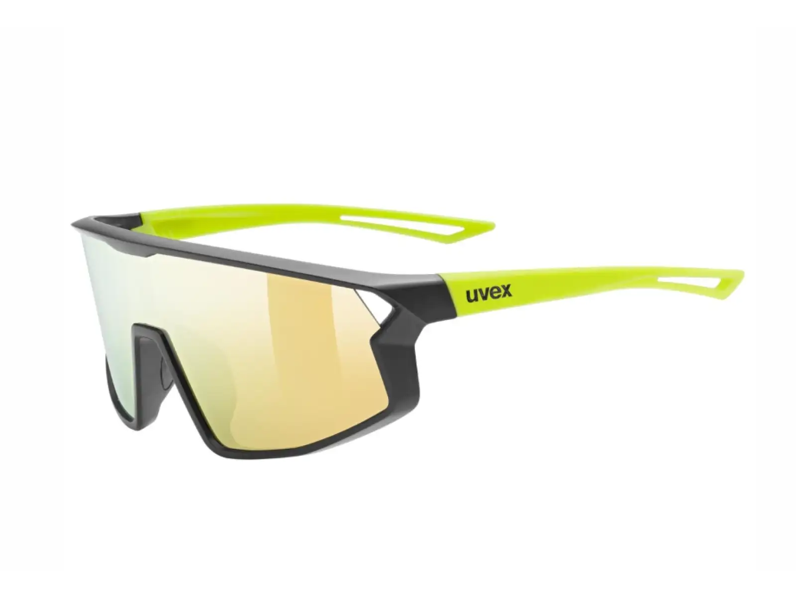 Uvex Skyryse JR. detské okuliare Black/Yellow Matt/Mirror Yellow