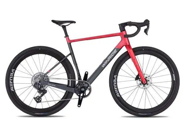4Ever Winride Rival gravel bicykel Luxury Magenta