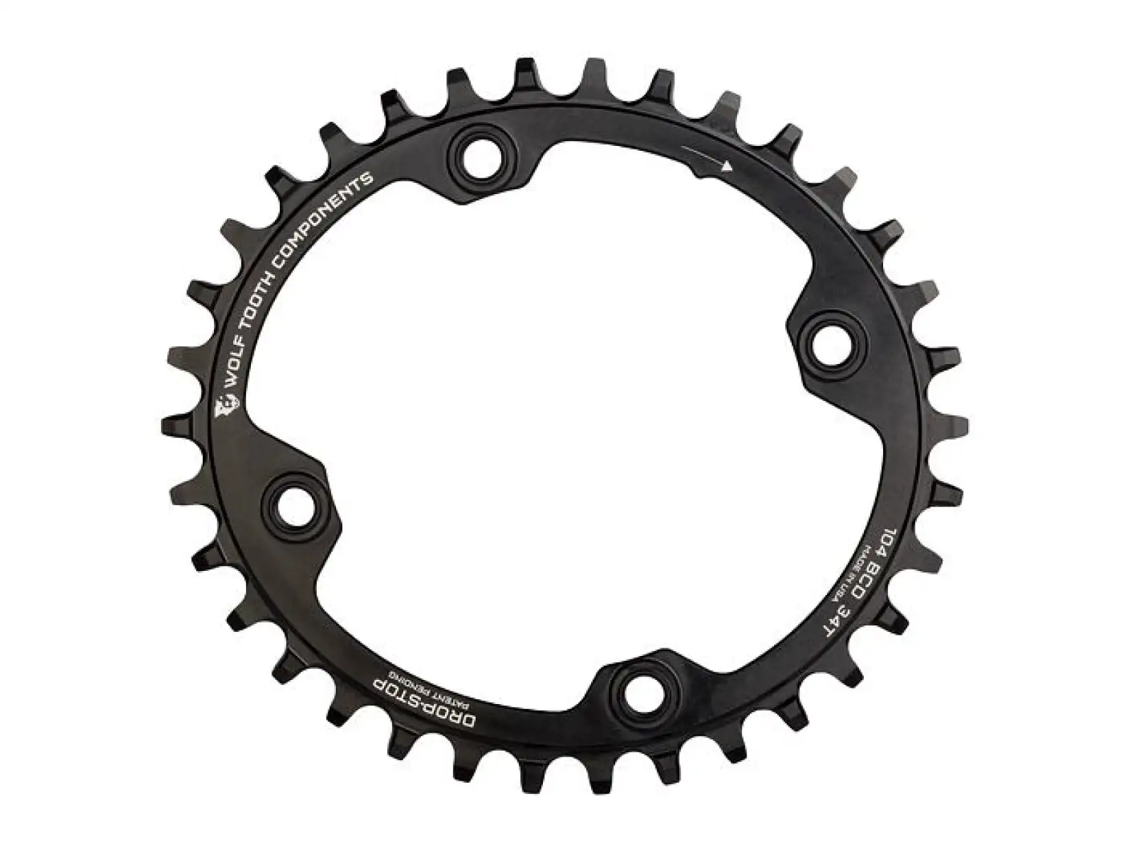 Wolf Tooth BCD104 oválny prevodník