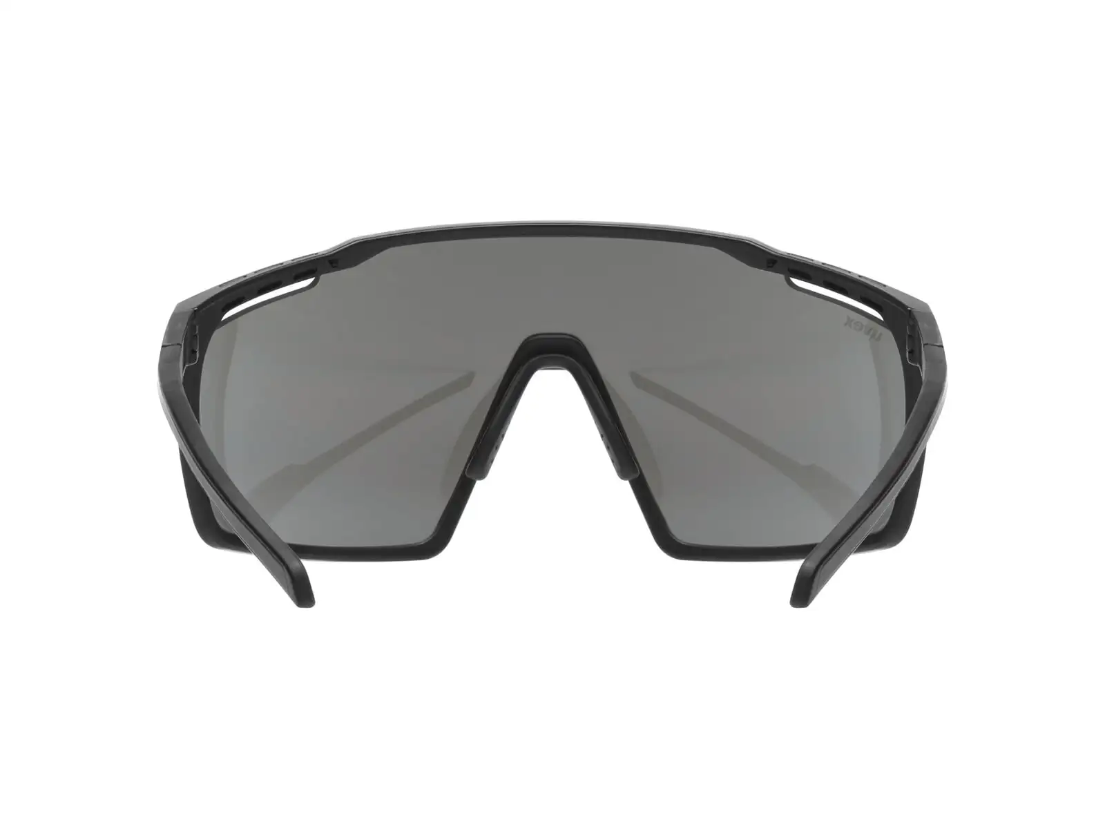 Uvex MTN Perform cyklistické okuliare Black Mat/Mirror Silver