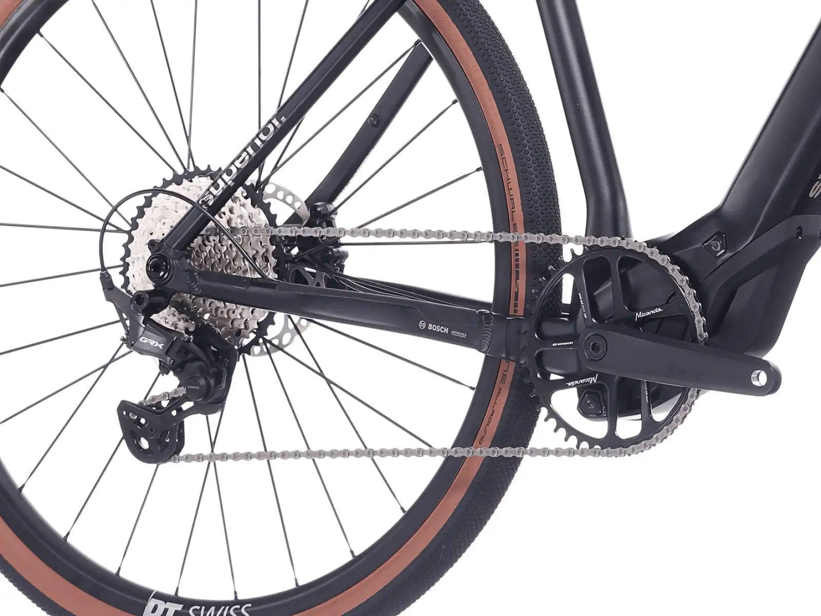 Superior iXR 6.5 gravel elektrobicykel Gloss Black / Matte Black