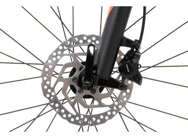 Rock Machine Blizz 27 Mat Khaki/Neon Orange/Black detský bicykel