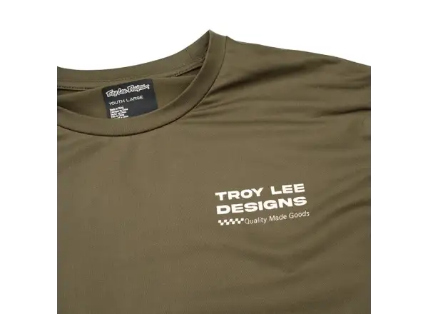 Troy Lee Designs Ruckus Ride Tee detský dres dlhý rukáv Factory Caper