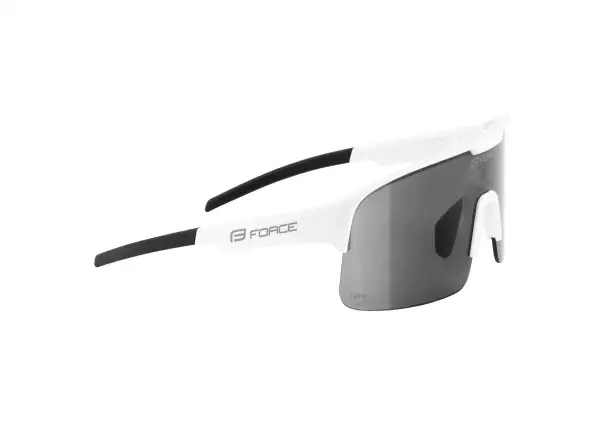 Force Spire cyklistické okuliare biele/čierne zrkadlové sklo