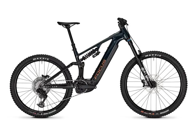 Focus SAM 8 800Wh celoodpružený elektrobicykel Classicgreen / Obsidianblack