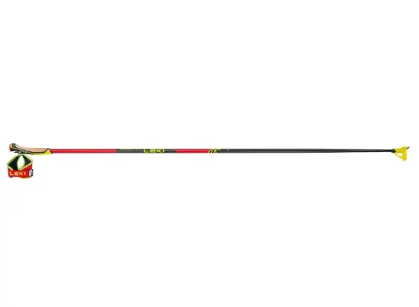 Bežecké palice Leki PRC 750 Freesize bright red/neon yellow/black