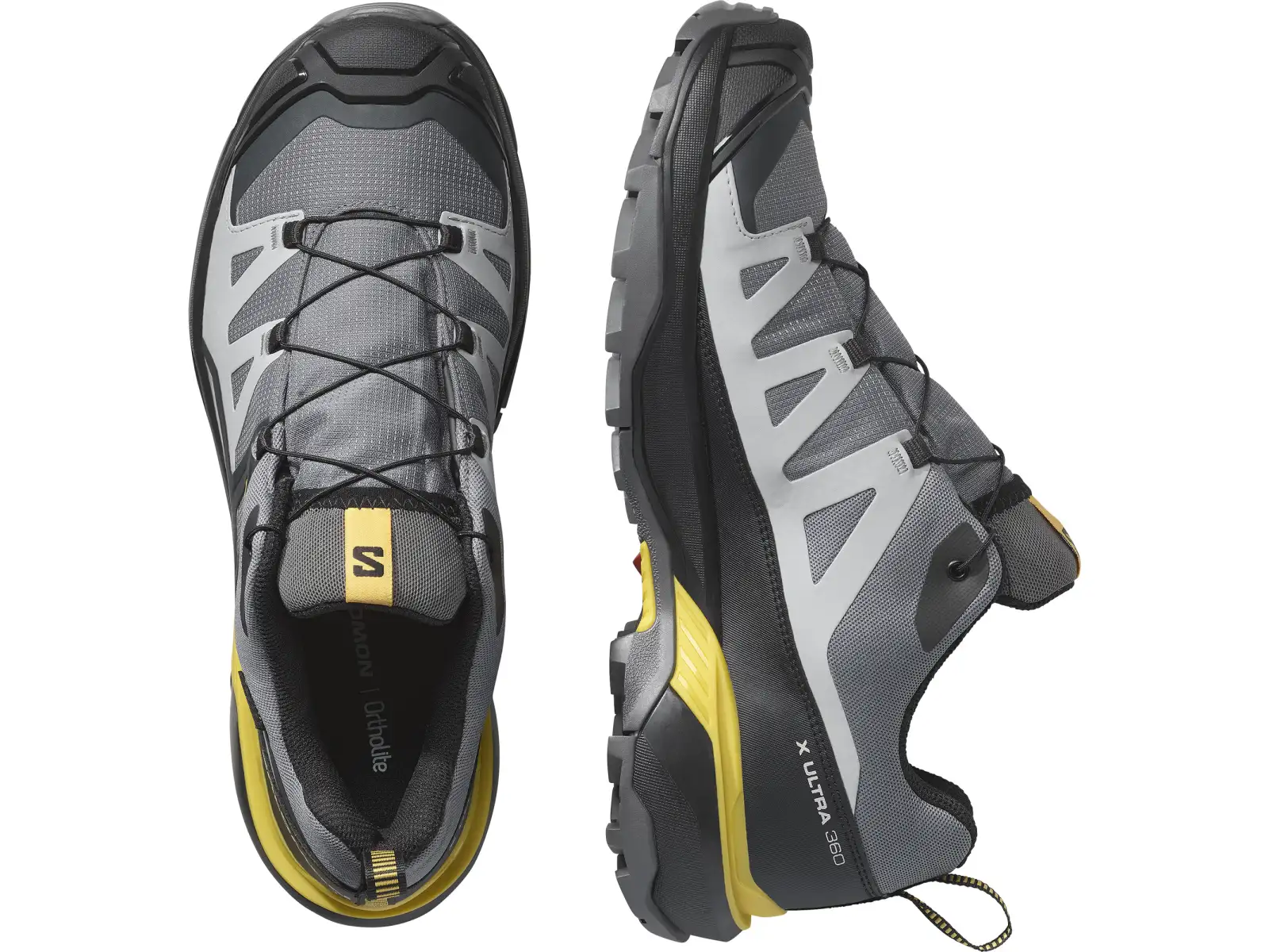 Salomon X Ultra 360 GTX pánska turistická obuv Castlerock/Black/Spicy Mustard