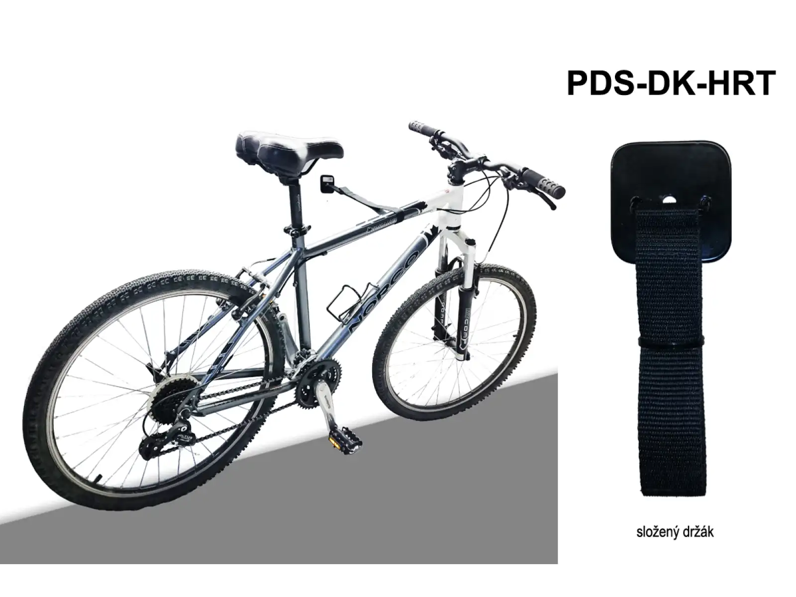 Držiak na bicykel - za hornú rámovú trubku PDS-DK-HRT