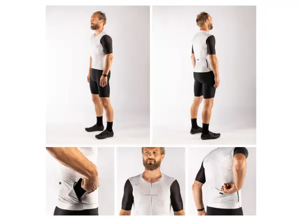 Force Move pánsky dres krátky rukáv Nude