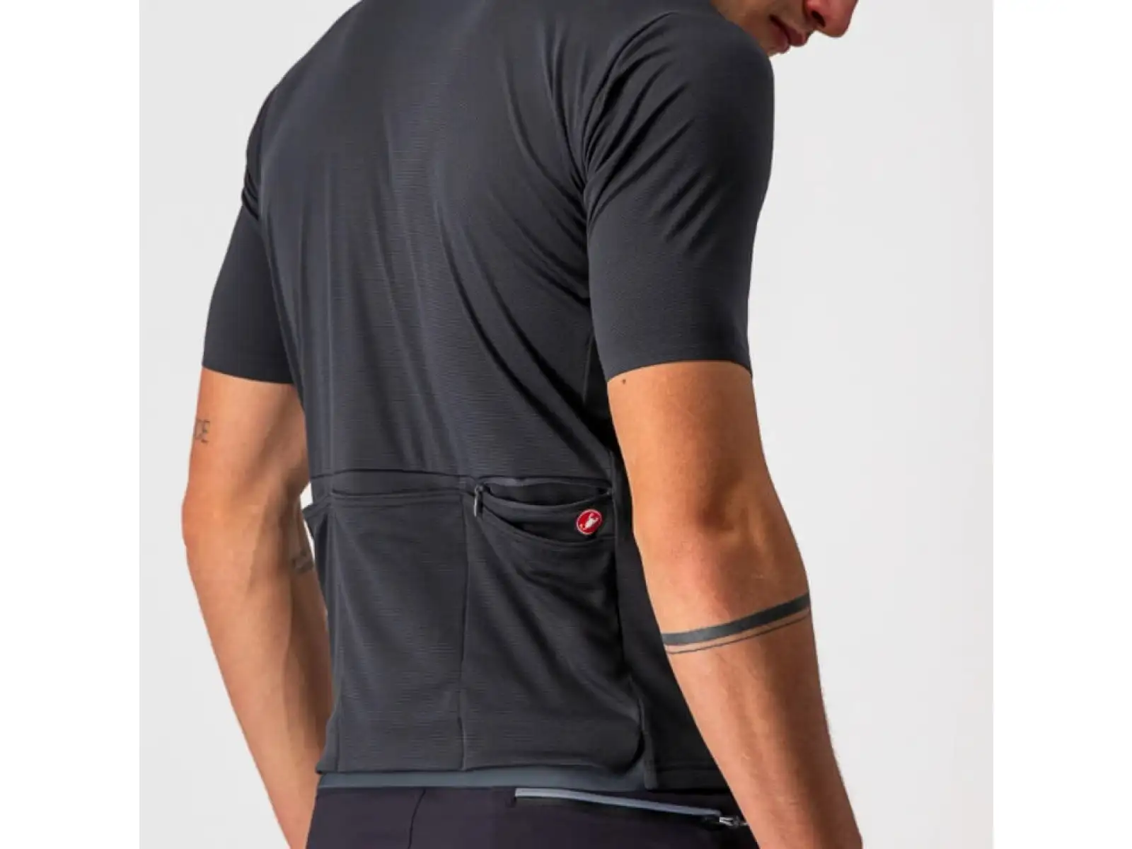 Castelli Unlimited AR Pánsky dres s krátkym rukávom Dark Grey