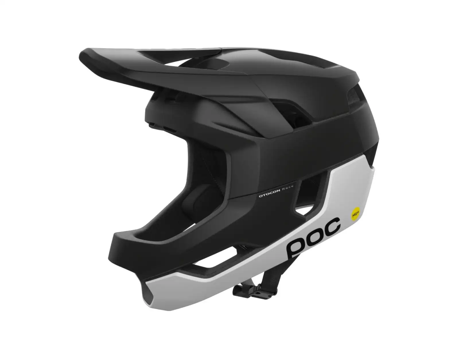 POC Otocon Race Mips prilba Uranium Black Matt/Hydrogen White