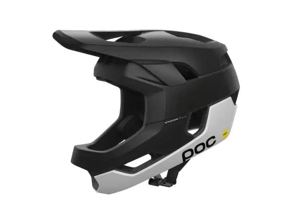 POC Otocon Race Mips prilba Uranium Black Matt/Hydrogen White