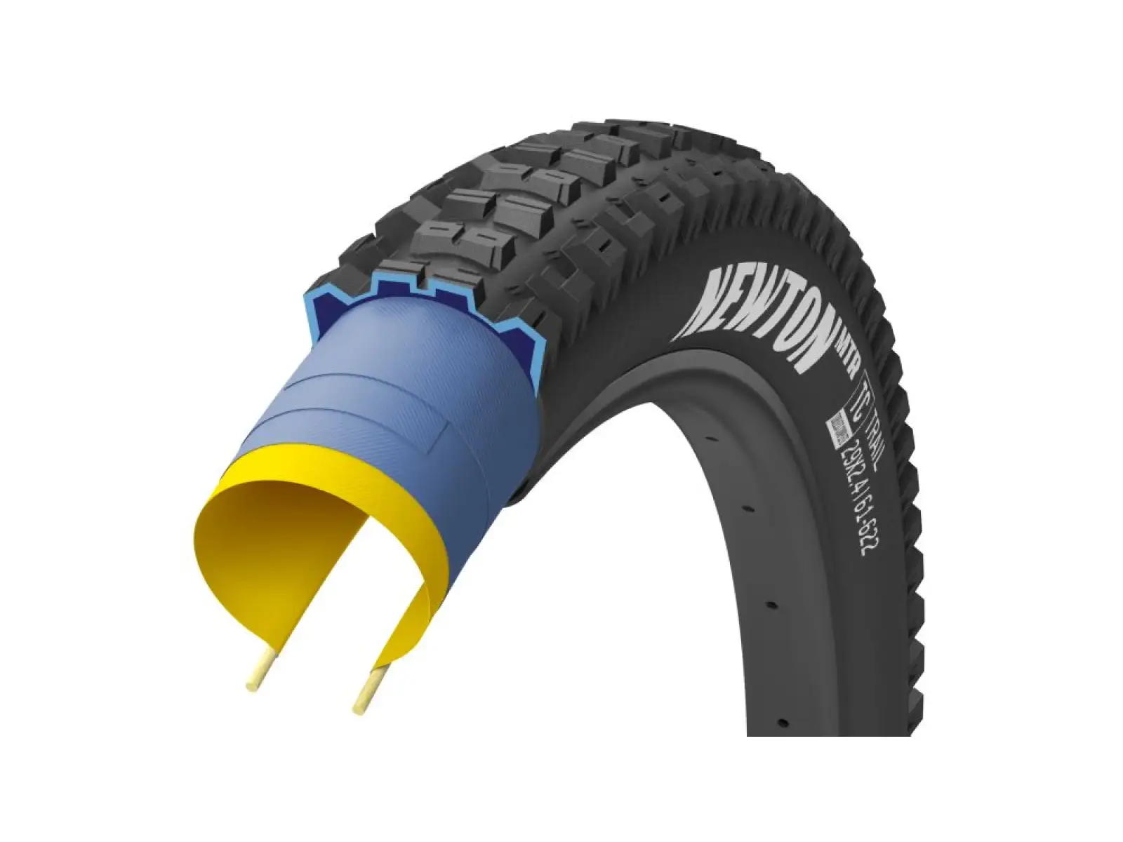 Goodyear Newton MTR Trail Tubeless Complete 27,5x2,40" MTB plášť Kevlar