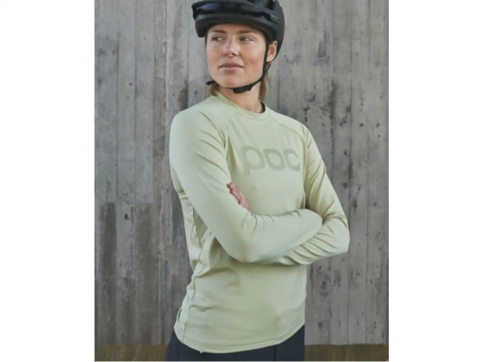 Dámsky dres s dlhým rukávom POC W Reform Enduro Prehnite Green