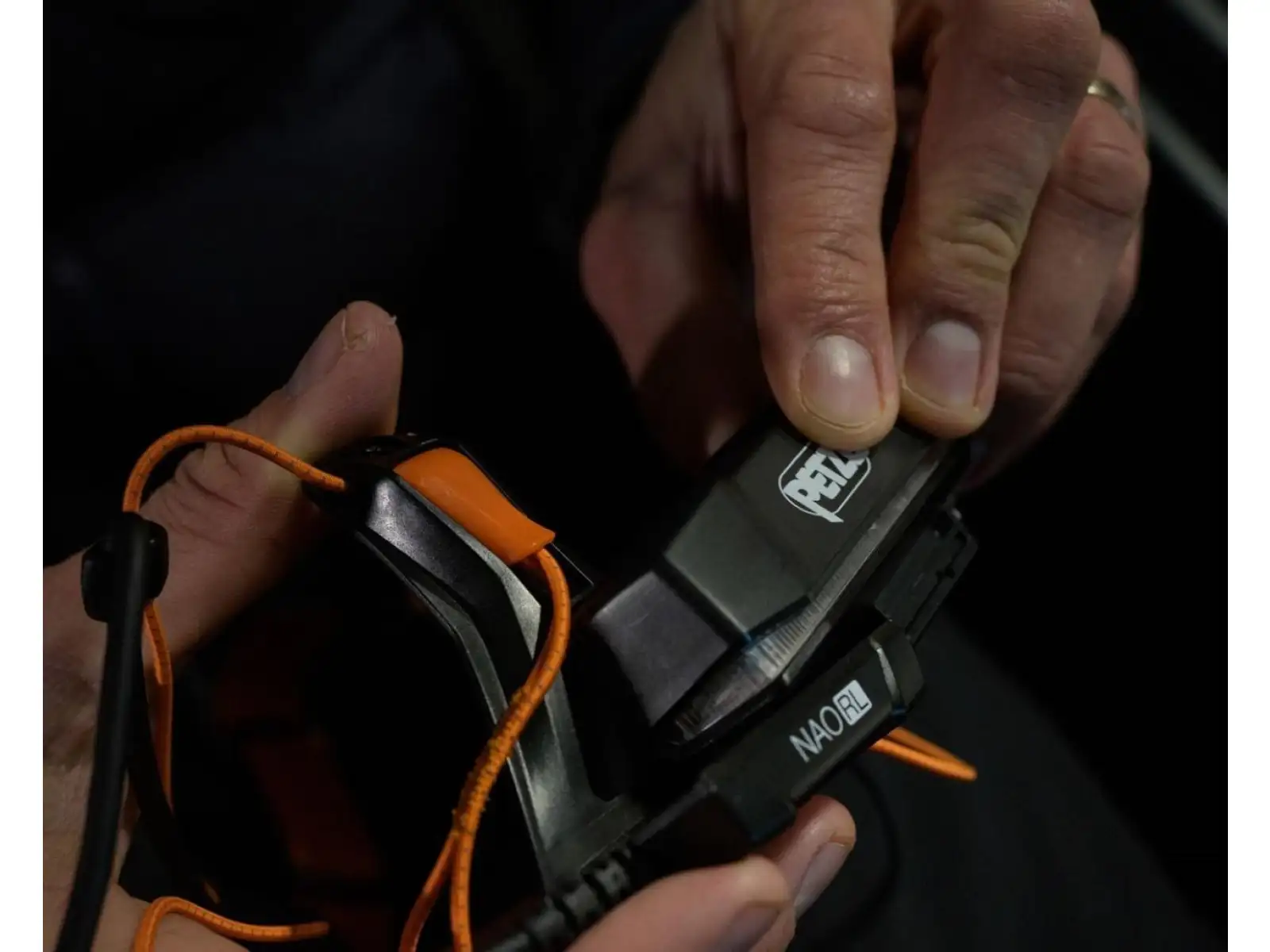 Petzl Nao RL nabíjateľná čelovka Black