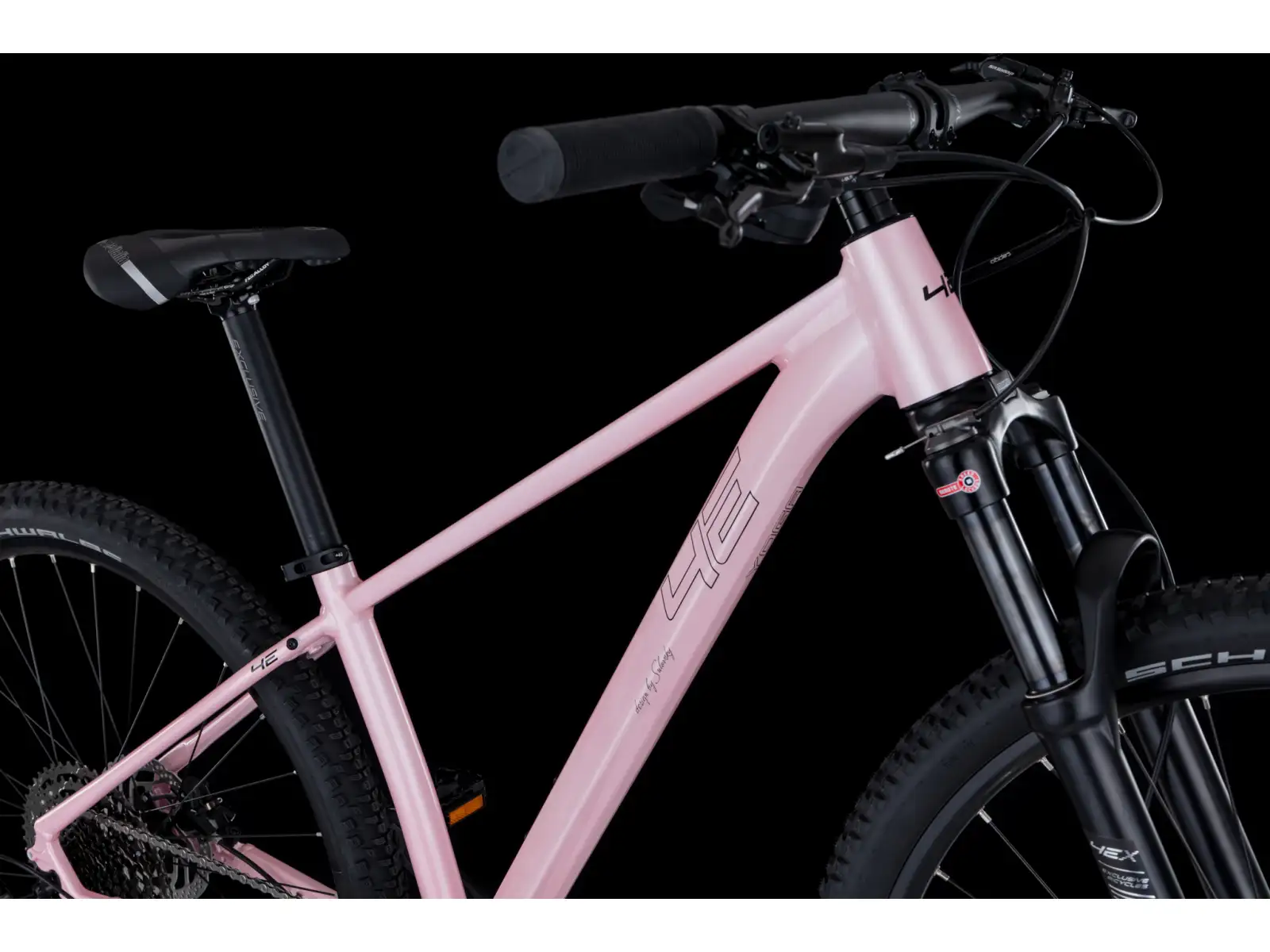 4Ever Yoga Coral 29 Lady horský bicykel Coral/Black