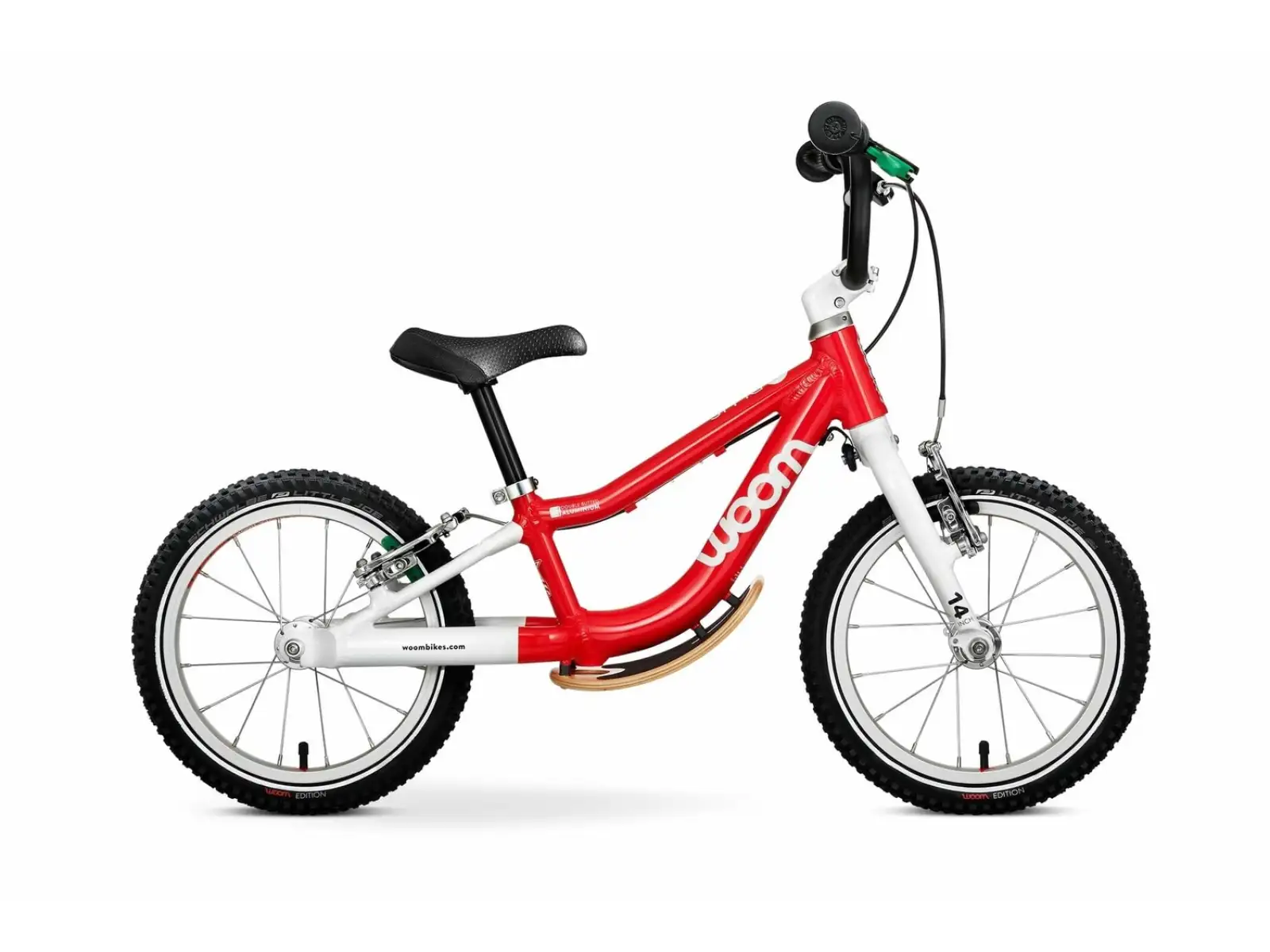 Woom 1 Plus Red 14 detské odrážadlo