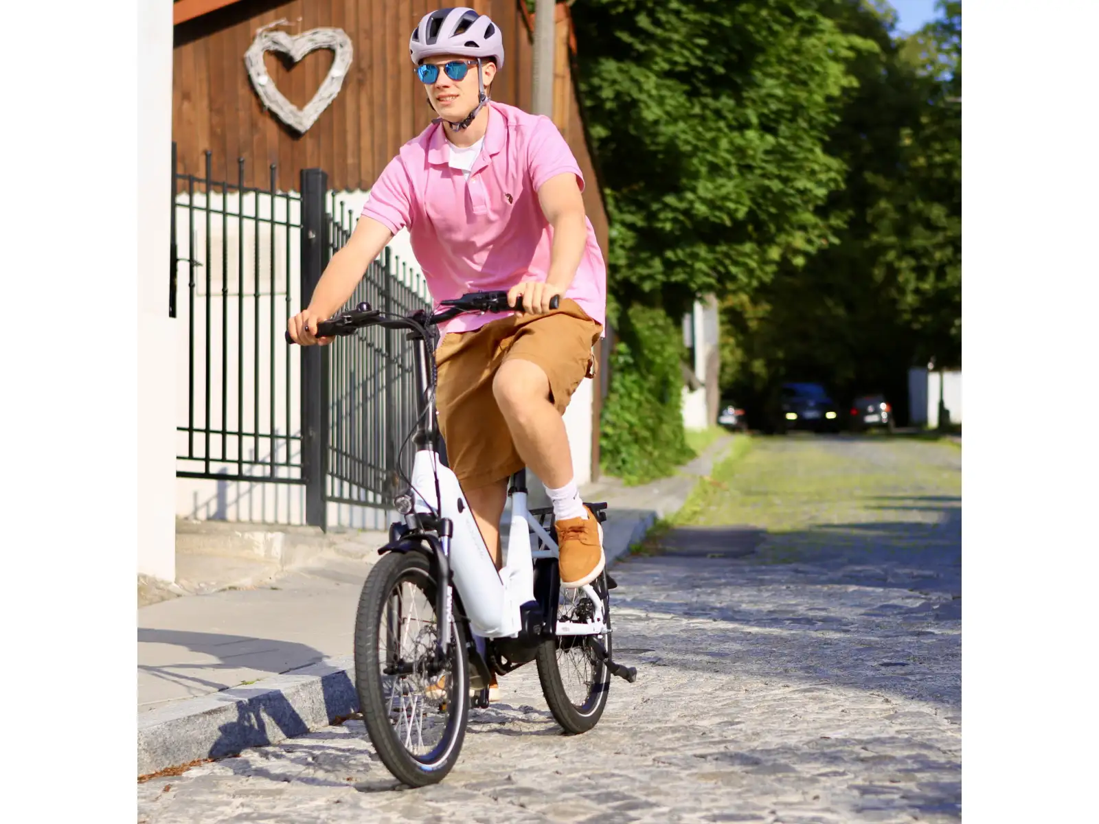Ecobike Rhino Cruise 504 Wh Arctic White skladací elektrobicykel