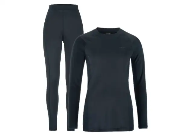 Craft Core Warm Baselayer dámsky set tričko dlhý rukáv+nohavice modrá