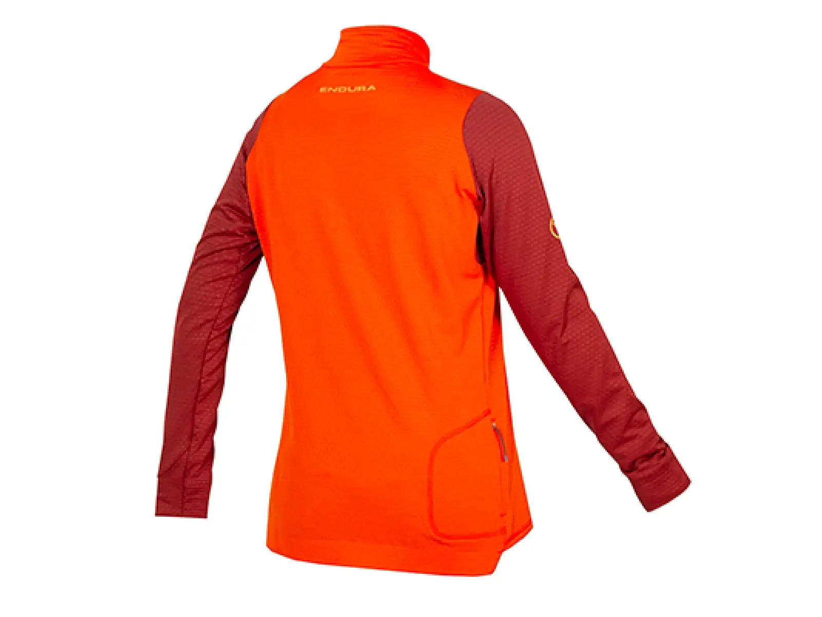Endura Singletrack Fleece Dámsky dres s dlhým rukávom Paprika