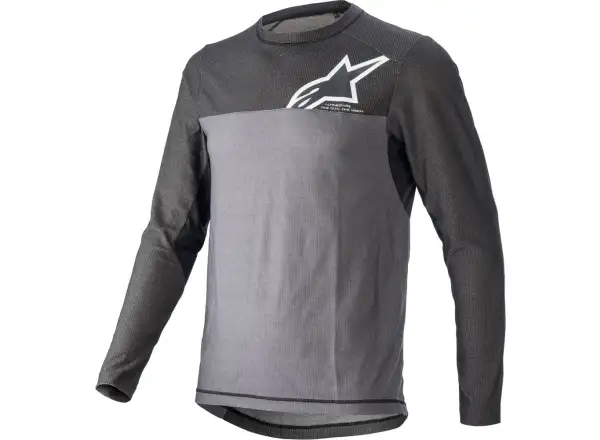 Alpinestars ALPS 8.0 L/S pánsky dres s dlhým rukávom Anthracite Tangerine