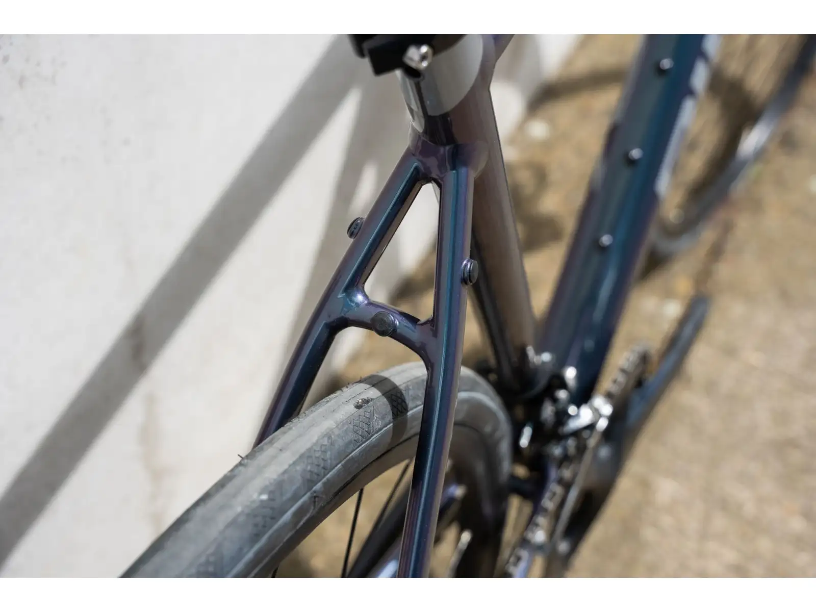 Ridley Grifn A 105 gravel bicykel Dark Violet Cameleon