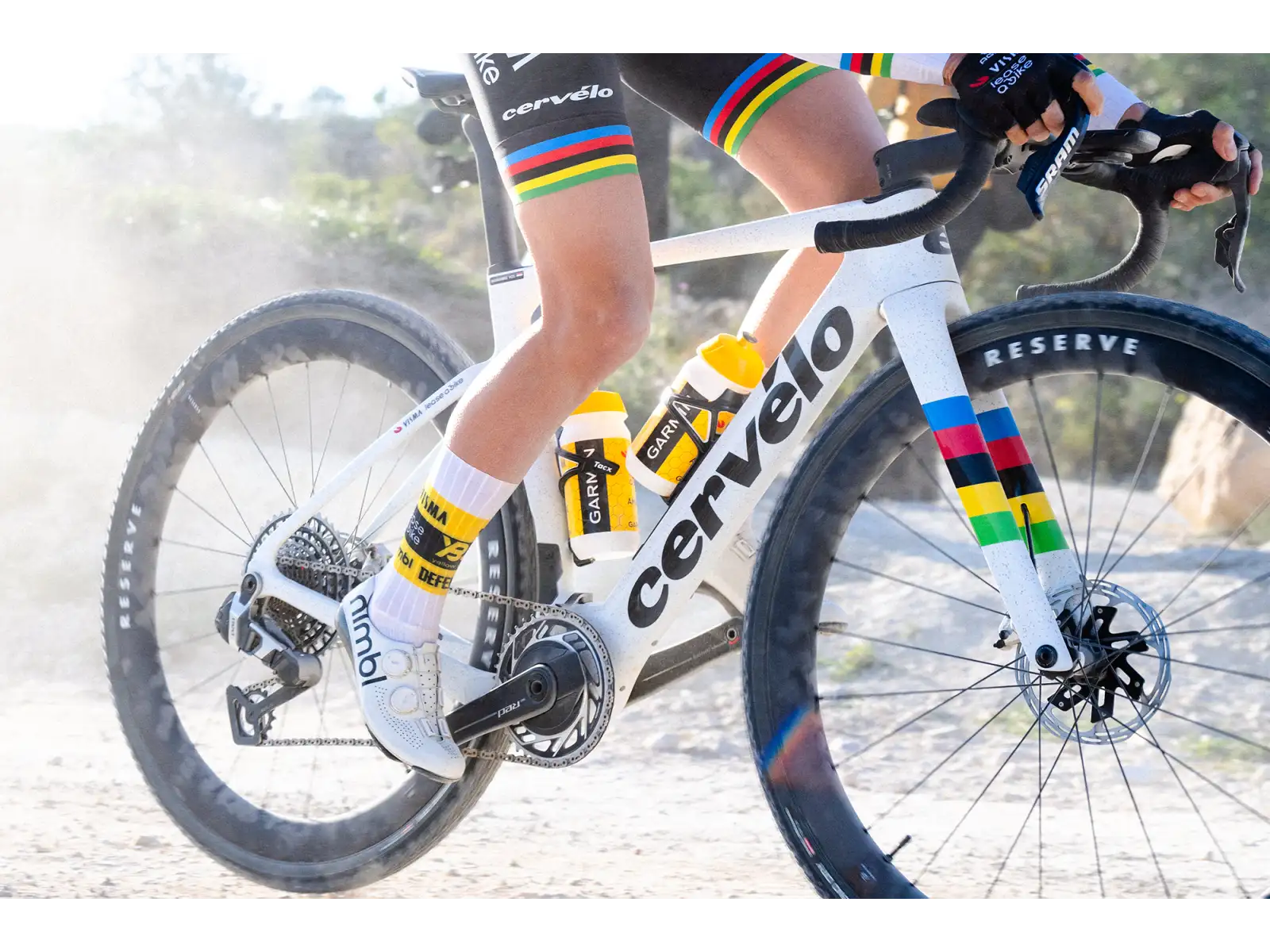Cervélo Aspero-5 gravel rámová sada Orchid