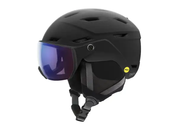 Smith Survey EU MIPS lyžiarska helma Matte Black / ChromaPop Photochromic Rose Flash