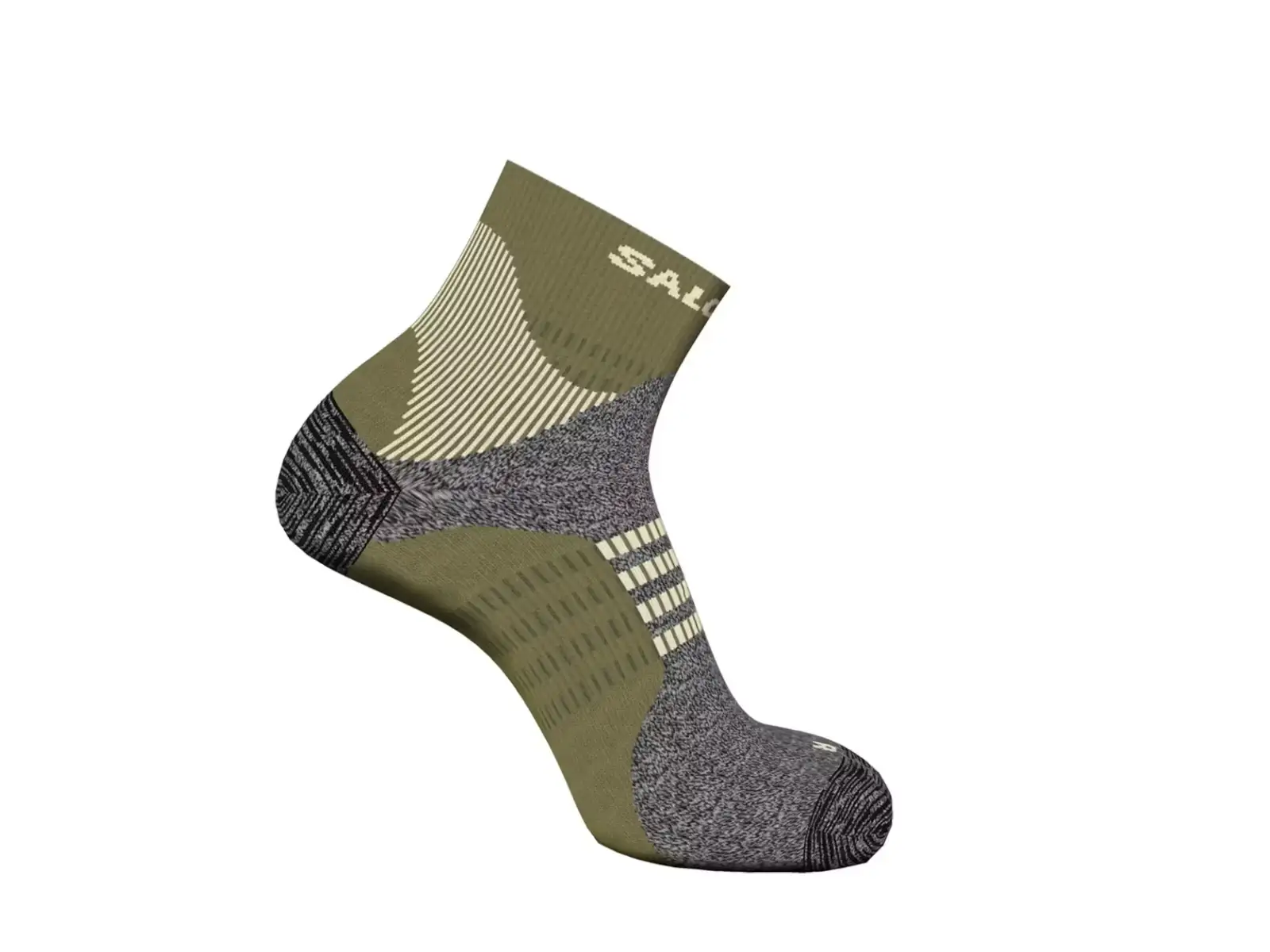 Salomon X Ultra Access Quarter ponožky gothic olive/grisaille