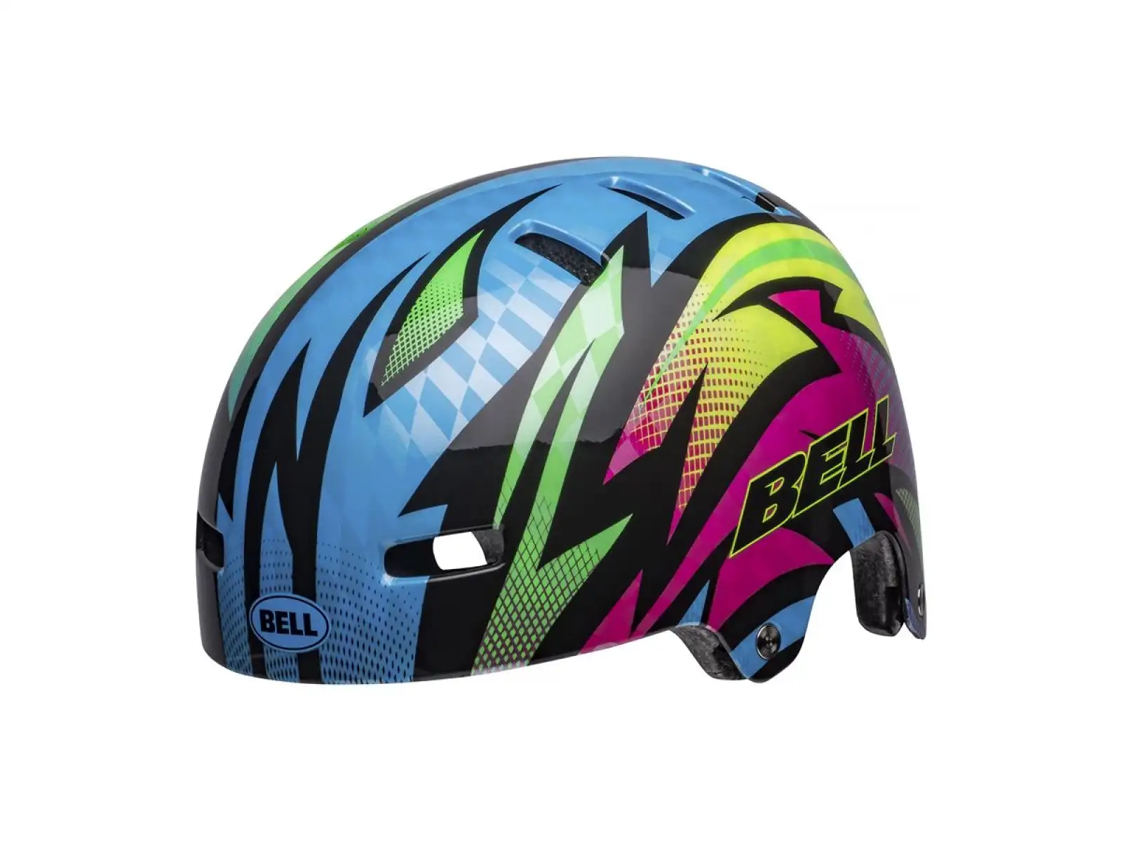 Bell Span prilba Blue/Magenta Psycho
