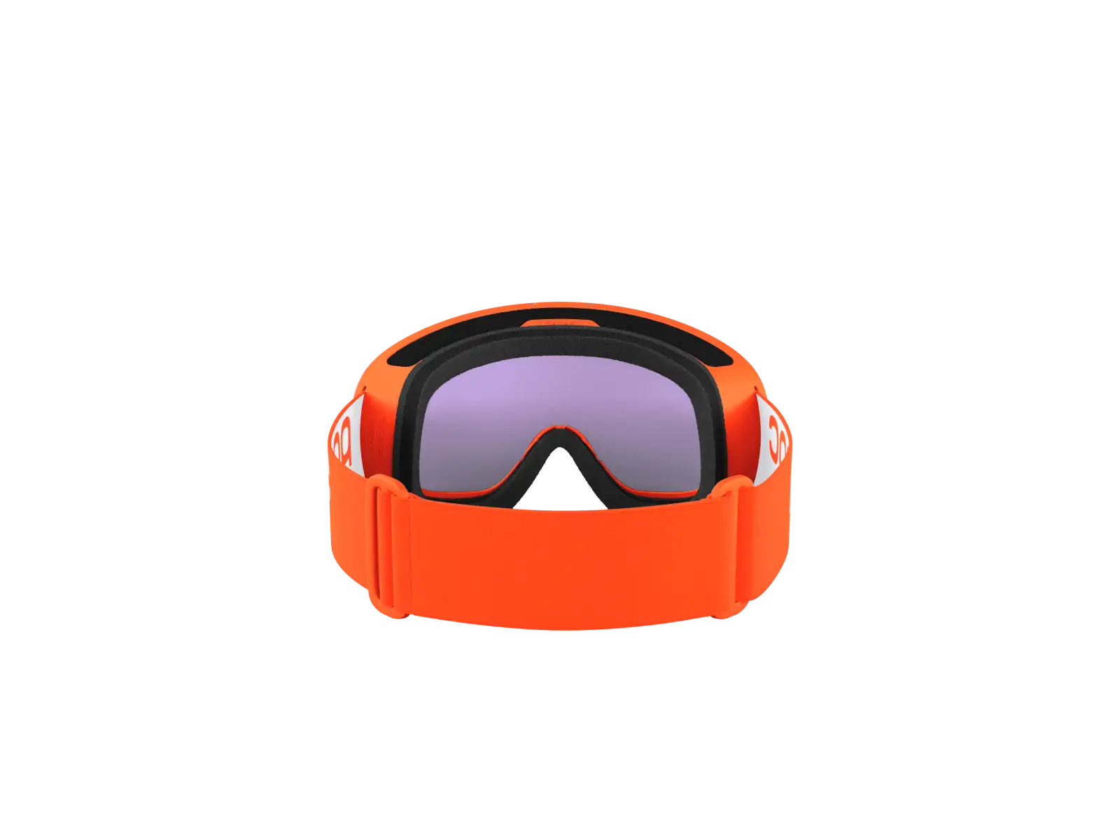 POC Fovea Mid lyžiarske okuliare Zink Orange/Partly Sunny Blue