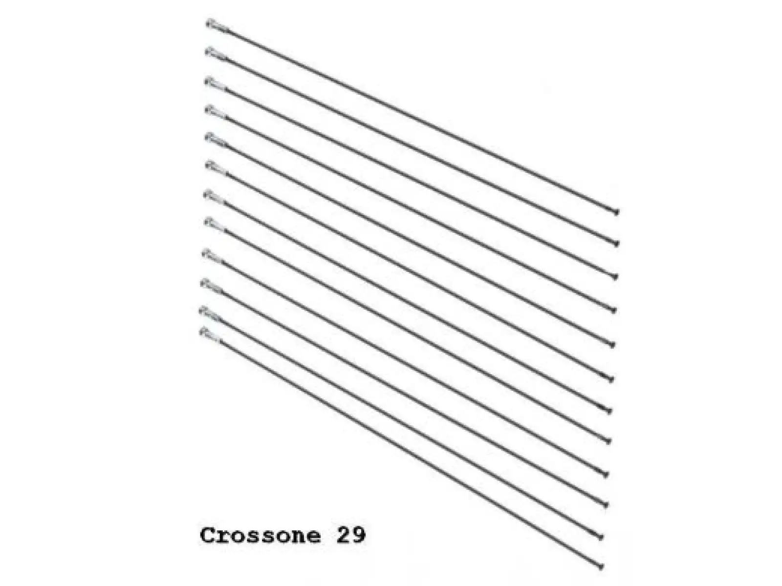 Mavic Crossride/CrossOne/Aksium Disc sada špíc 12 ks - 36690400