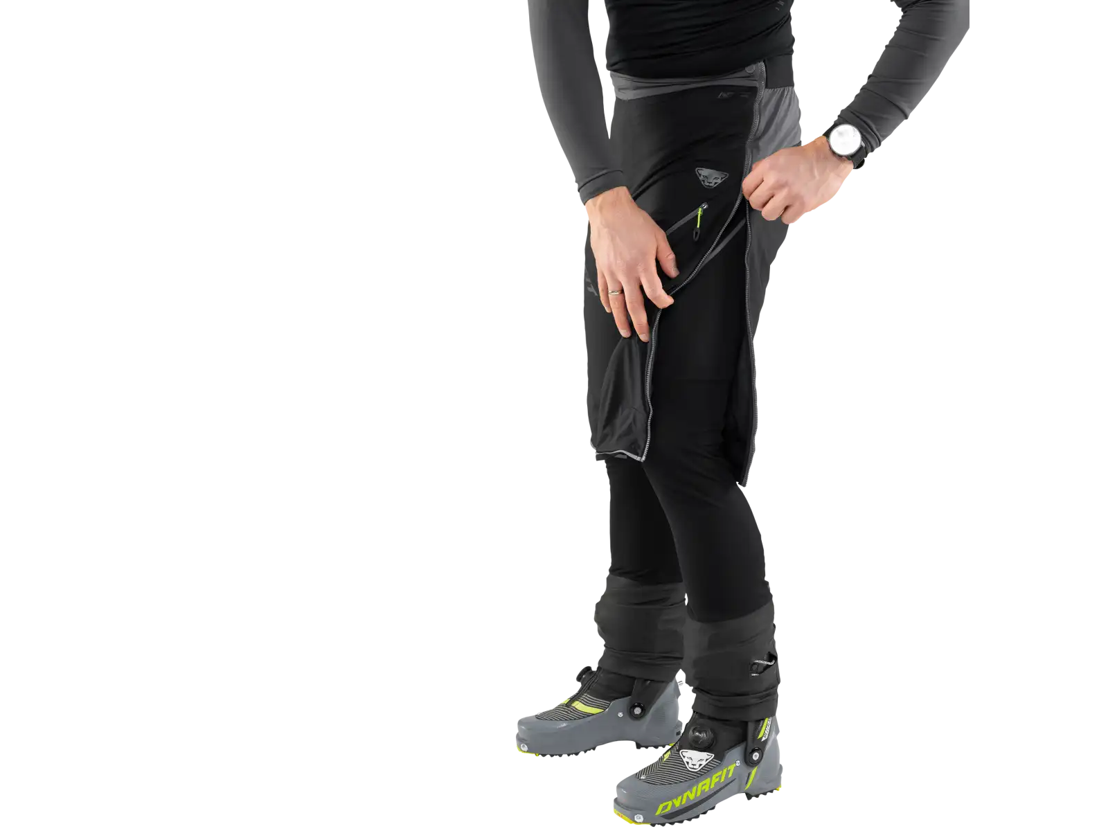 Dynafit Mezzalama Polartec Alpha Overshorts šortky čierne
