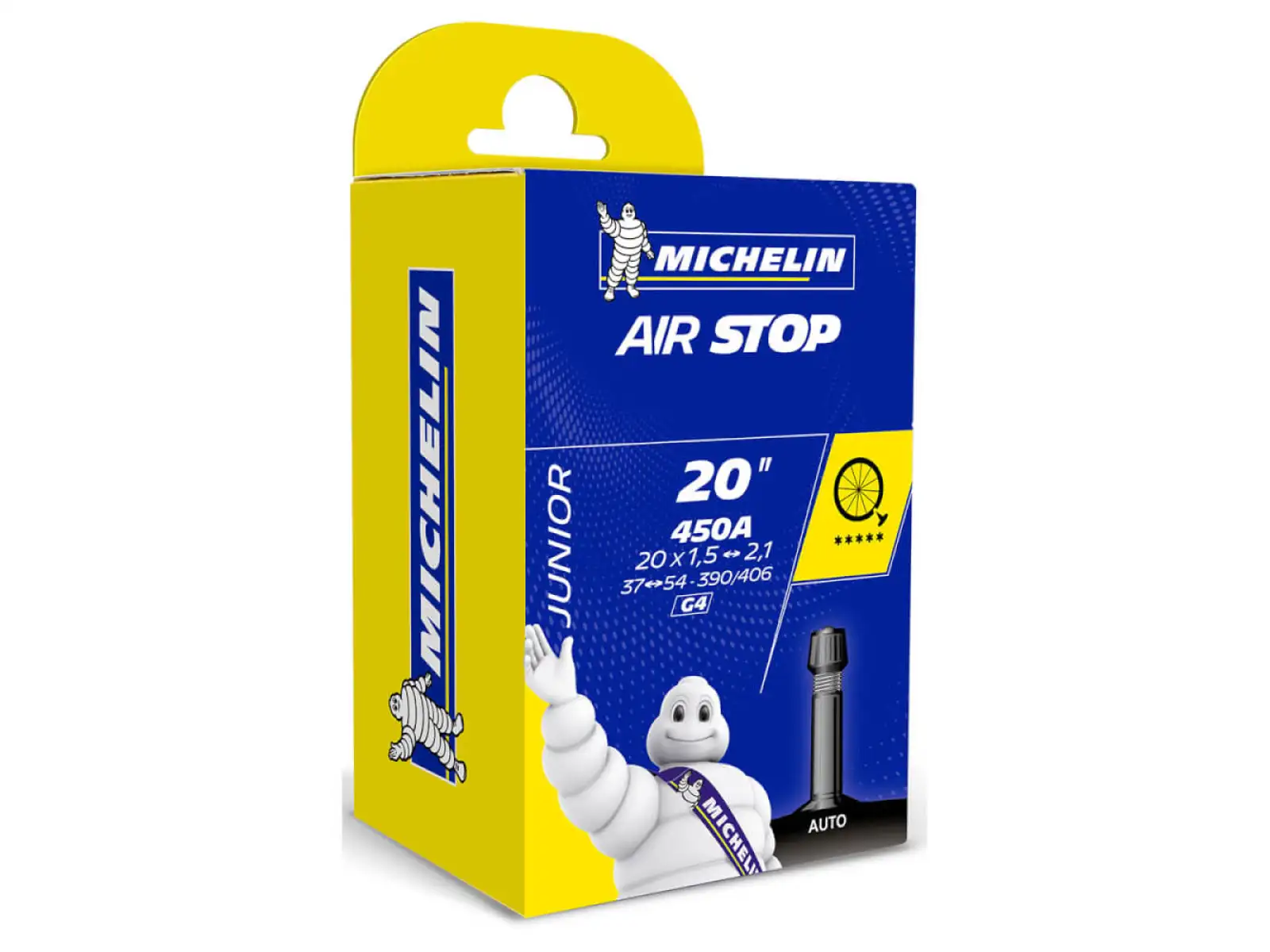 Michelin Air Stop 20x1,30-1,80" MTB hadička s automatickým ventilom 48 mm