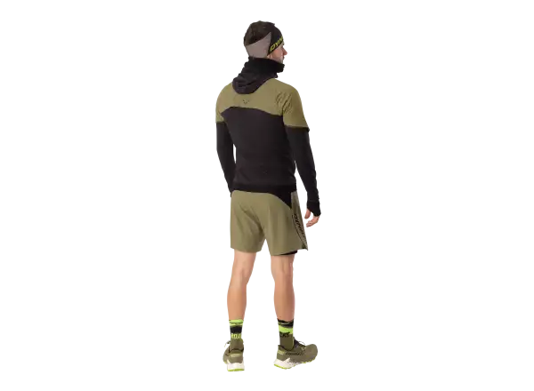 Dynafit Alpine Hybrid pánska bežecká bunda Military Green/Black Out