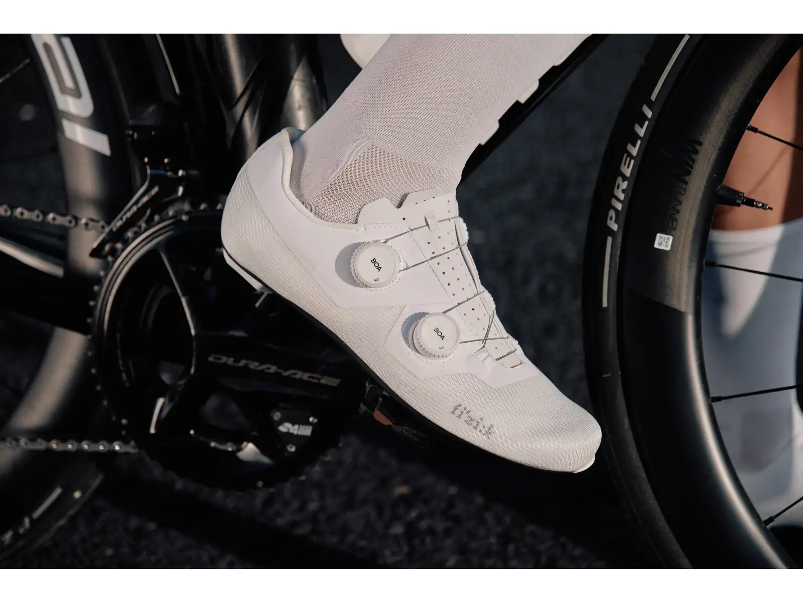 Fizik Tempo Lyra cestné tretry White/White