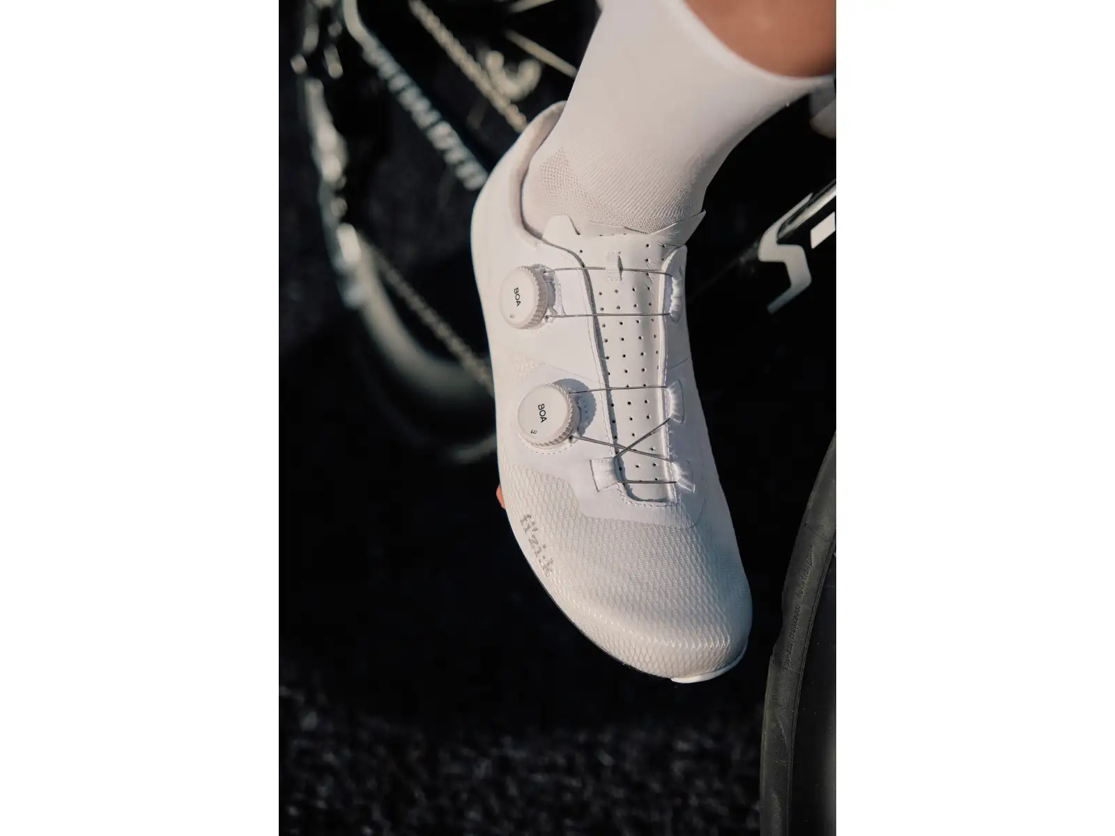 Fizik Tempo Lyra cestné tretry White/White
