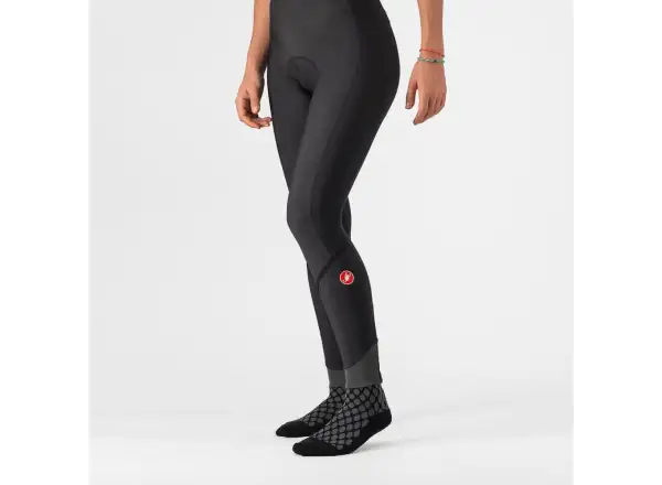 Castelli Velocissima DT Bibtight dámske nohavice Black/Black Reflex