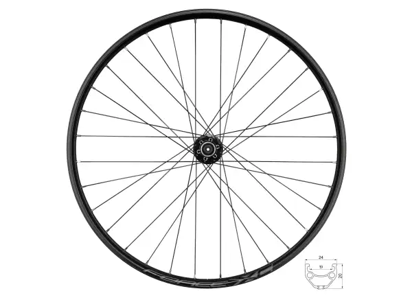 Force XC Disc 27,5" predné vypletené koleso náboj Force F804342